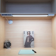 HiBuddy 書房書桌用LED開關式2段亮度調節檯燈 HB-S730SW, 白色