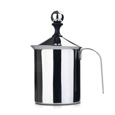 HERC 不鏽鋼雙網奶泡器 400ml, 混色, 1個