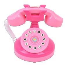 OZ TOY 快樂電話扮家家酒, 粉紅色, 1個