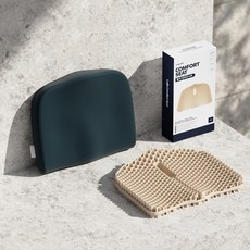 Lalla 體重分散姿勢矯正機能舒適坐墊, 海軍藍