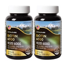 VITALCUBE 維生素B7錠, 108g, 2罐