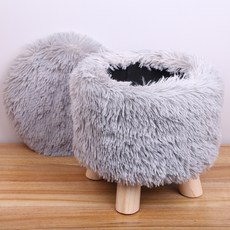 Avenue Goods 儲物凳坐墊椅 280 x 280 x 300 毫米, 灰色