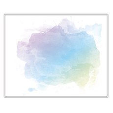 추상 일러스트 그림 인테리어 액자 IDP-049, 엣지 화이트