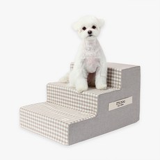 이츠독 반려동물 까꿍 베어 3단 스텝, 브라운