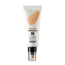YADAH Silky Fit 遮瑕BB霜 SPF34 PA++ 35ml, 23號自然米色, 1個