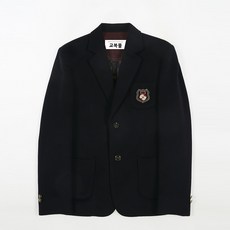 GYOBOKMALL 男孩 兩粒扣校服 夾克 海軍