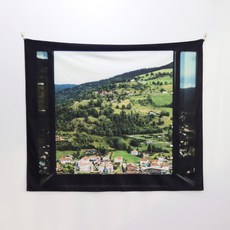 모노니크 윈도우 감성 패브릭 포스터