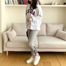 Lindashop 女款Kamelon字母印花日常30支棉內搭褲 cplg280k2a