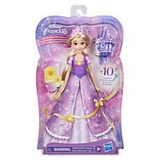 Hasbro 孩之寶 迪士尼公主驚喜連衣裙長發公主娃娃, 混色