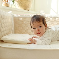 HIYOKO BABY 寶寶Duralon吸汗墊枕墊 基本款, Duralon小熊