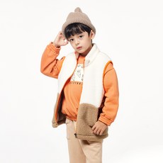 OWLEY BARN 孩童拼色花束背心