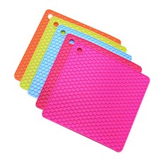 ABM 矽膠蜂巢鍋墊, 隨機出貨, 5個