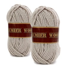 SEVY 編織專用毛線, 1415混色米色, 2捆