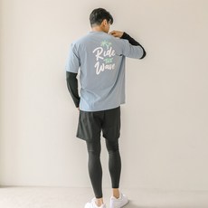 TUBE TREE 男士層次感防磨衣 + 海灘褲 AE8223PL