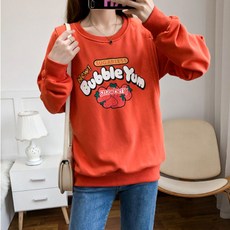 孕婦草莓長袖上衣