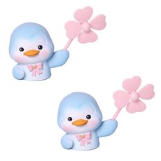앤티스 바람개비 애니멀 차량용 인테리어 장식, 펭귄, 2개
