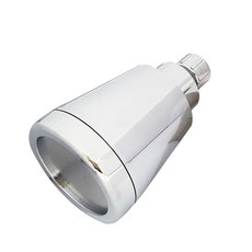 澡堂壁式鍍鉻大蓮蓬頭, 銀色, 1個