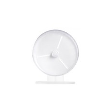 에이홉 파스텔 햄스터 러닝 휠 17cm + 스탠드, 화이트, 1세트