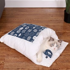 DING DONG PET 貓咪躲貓貓棉被組, 喵喵, 1個