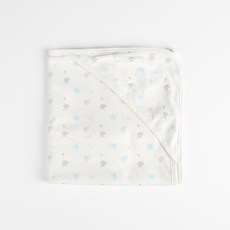 moms nature 孩童棉質包巾