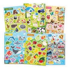 PLAYMAX The Genius 橡膠磁鐵認知磁性拼圖6件組, 1套