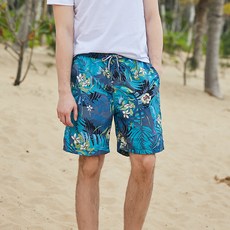 男性泳褲沙灘褲 + 內褲套組 LL45