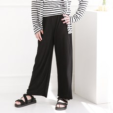 Nanajuni 女童百褶寬褲