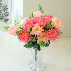 JOART 人造花 室內裝飾 掃墓 納骨塔 Grace 菊花花束