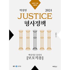 PAKYOUNGSA 2024 Park Sangmin JUSTICE刑事政策核心文句總整理 保護官用, Park Young Sa