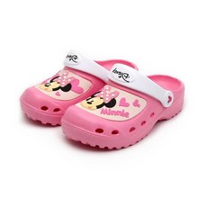 SHOELAMODE 迪士尼兒童米妮立體鞋墊微笑涼鞋