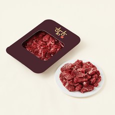 우미우 한우 1++등급 (7) 국거리용 (냉장), 300g, 1개