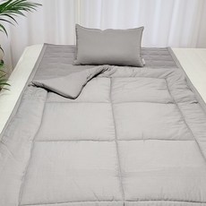 아띠블랑 아동용 모달 꿀잠 침구 3종 세트, 그레이