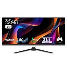 디엑스 UWQHD 34 울트라 와이드 모니터, 86cm, DX340WQ(무결점)