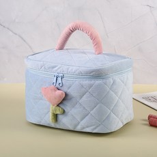 daysoy 鬱金香燈芯絨絎縫收納包