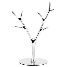 金屬首飾架, 1個, 銀色