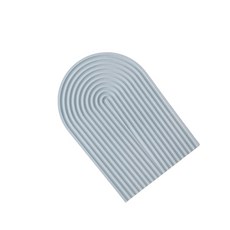 Daper Sales 室內裝飾品 石膏托盤 大U形, 藍色