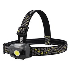 GENTOS 感應開關頭燈 360流明 IP64 CB-543D, 黑色, 1個