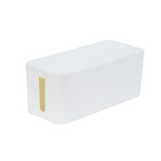 電線整理盒 白色 中號, 1個