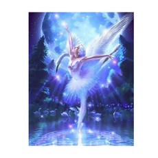 포픈 유화그리기 40 x 50 cm, 백조의호수, 1개