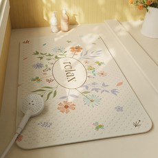 Daysoy 簡約設計吸附式浴室浴缸墊 70 x 40 cm, 1個, 15 放鬆