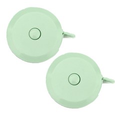 유로엔젤 큐티큐티 미니 다용도 줄자 그린, 2개, 1.5m