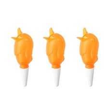 Booth Market 飲水鳥園藝花盆澆水器 橘色, 3個