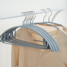 JMIL 防滑無痕衣架, 灰色, 30個