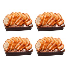MarketA 雞蛋麵包冰箱磁鐵 4入, 吐司
