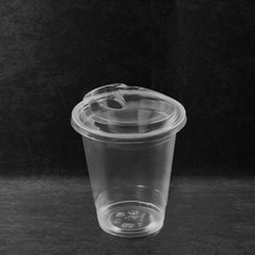 커피세븐 아이스컵 410ml 92mm + 뚜껑 92mm 세트, 100세트