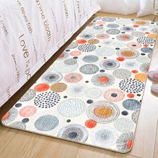 復古風可愛插畫布質地墊, TYPE 16