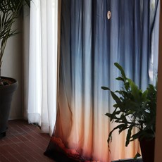 Mononiq雪紡布幕 XL號+夾子 10入, 51 Gradation