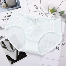 에이홉 줄무늬 로우 임부 팬티
