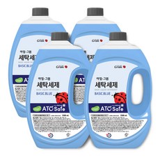 ATO Safe BASIC BLUE洗衣精, 4瓶, 2.5L
