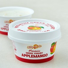 밀키요 프리미엄 그릭 요거트 애플망고, 100g, 1개